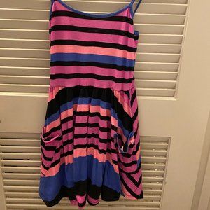 Neon Striped Dress